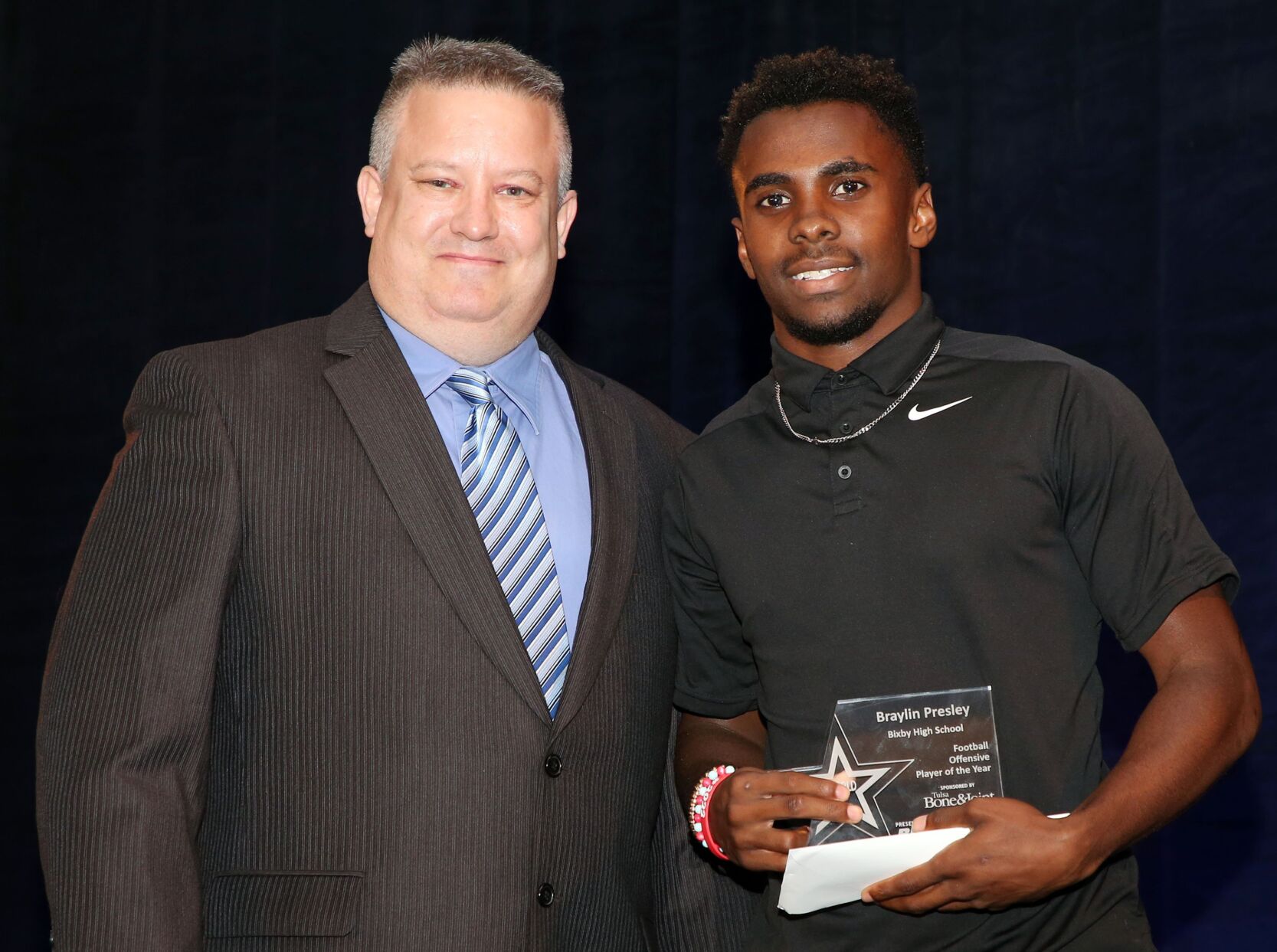 Football Offensive Player of the Year: Braylin Presley